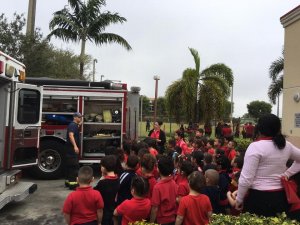 Fire Station Field Trip 2017